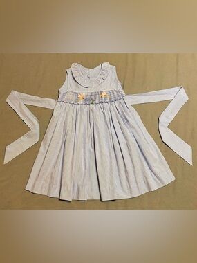 Remember Nguyen Smocked Dragonfly Sleeveless Dress